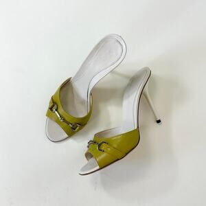Vintage Tom Ford Green Gucci Horse bit Heels